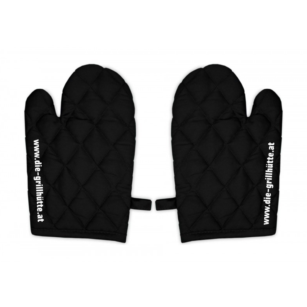Grillhandschuh Set Schwarz Links und Rechts
